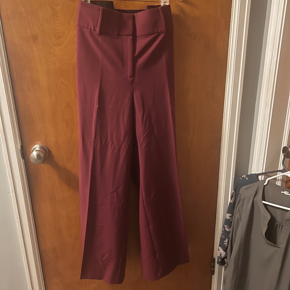 Wideleg dress pants